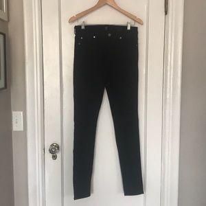 7 For All Mankind high-waisted skinny jeans